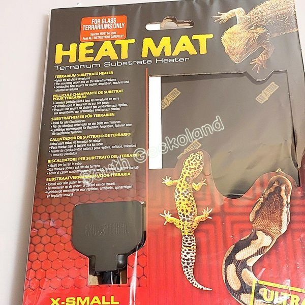 Термоковрик 12*10см 4Вт Exo Terra Heat Mat фирменный Мат с подогревом - Обогрев рептилий, животных 200F-AK-315 фото