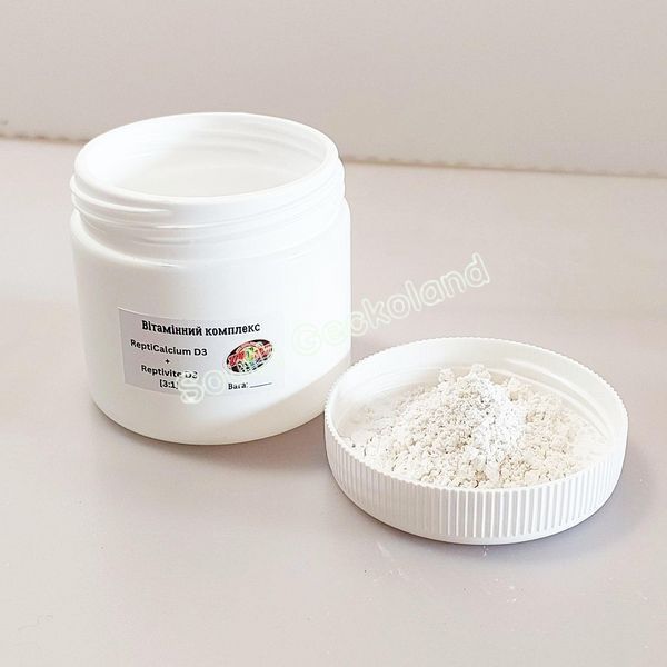 Кальцій і вітаміни ZooMed 30г для рептилій та земноводних на вагу Repti Calcium + Reptivite (3:1) 515V-WF-030 фото
