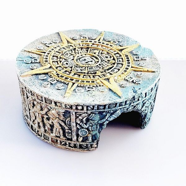 Пещера 17см Aztec Calendar Exo Terra укрытие большое в террариум для рептилий 410T-QM-500 фото
