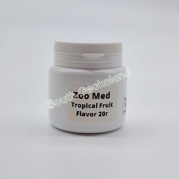 Каша для всеядных гекконов 20г на развес Zoo Med Crested Gecko Food Tropical Fruit Flavor пюре для бананоедов 905H-FX-153 фото