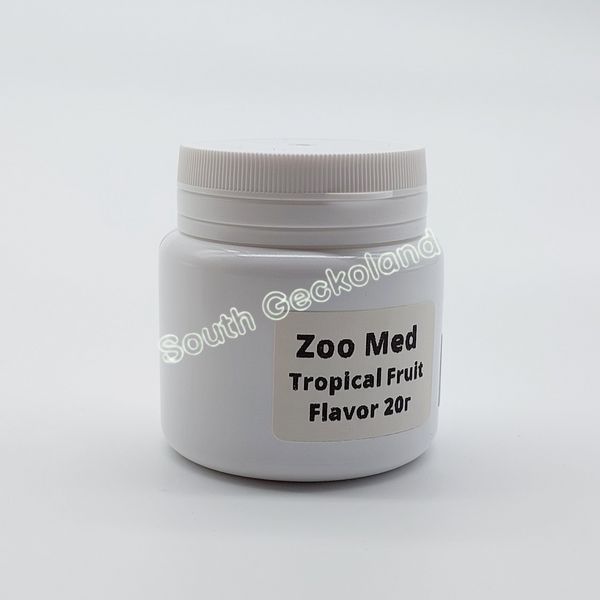 Каша для всеядных гекконов 20г на развес Zoo Med Crested Gecko Food Tropical Fruit Flavor пюре для бананоедов 905H-FX-153 фото
