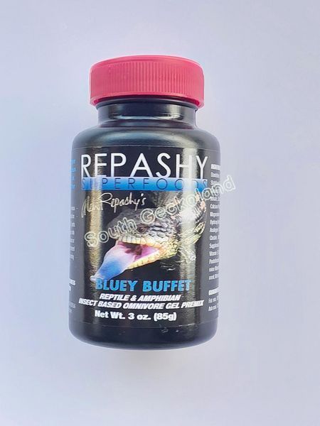 Repashy Bluey Buffet 85г гель для сцинков и агам на основе насекомых оригинальная упаковка 900M-CD-427 фото