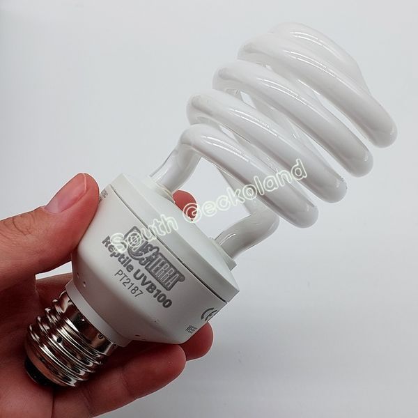 УФ лампа 5.0 25Вт ExoTerra Repti Glo для тропічних рептилій Компактна 25 W, E27 Ультрафіолетова лампа 1000P-GK-765 фото