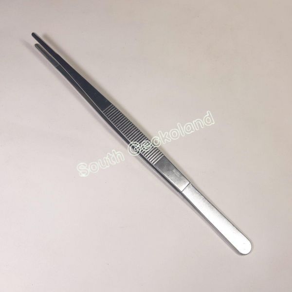 Пинцет 25см металлический Zoo Med Stainless Steel Feeding Tongs для кормления рептилий, гекконов, змей, ящериц 311G-AI-966 фото