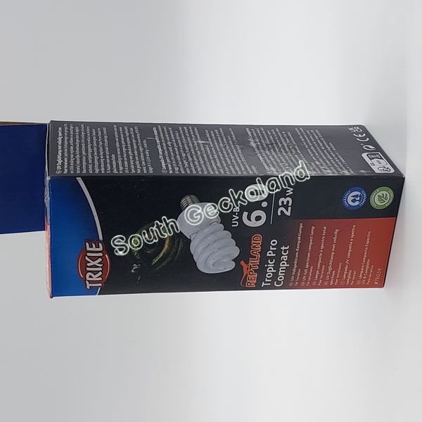 УФ лампа "Tropic Pro Compact 6.0" для тропічних рептилій Компактна TRIXIE 23 W, E27 Ультрафіолетова лампа 1000Z-FS-134 фото