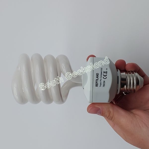 УФ лампа "Tropic Pro Compact 6.0" для тропічних рептилій Компактна TRIXIE 23 W, E27 Ультрафіолетова лампа 1000Z-FS-134 фото