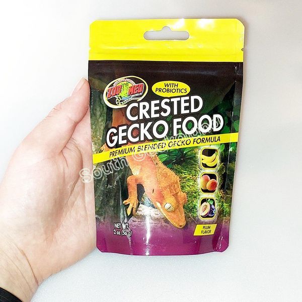 Каша для всеядных гекконов 56г Zoo Med Crested Gecko Diet Food Plum With Probiotics 905X-GG-634 фото