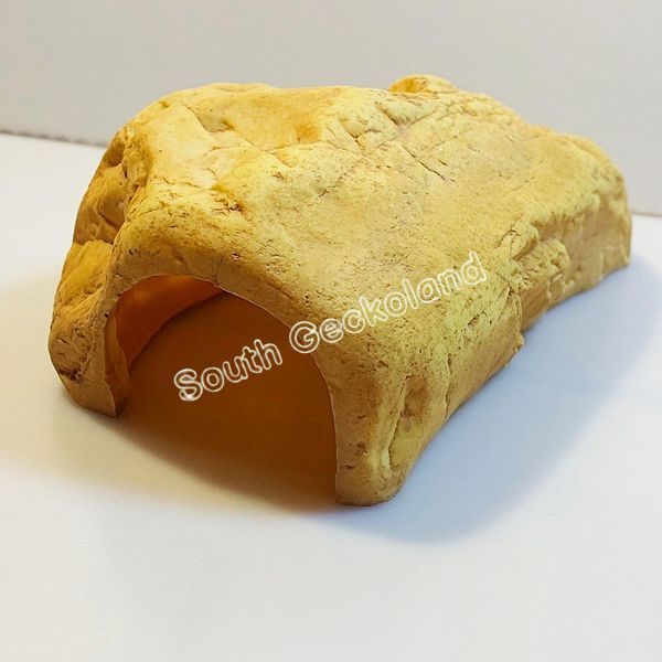 Печера 22&times;13&times;8см для рептилій велика схованка без дна декорація в тераріум для геконів та змій 466T-VK-220 фото